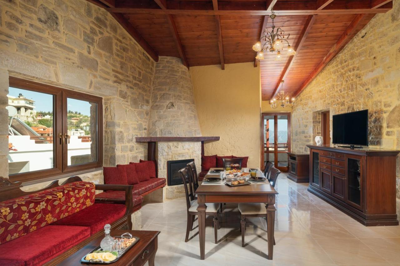 Draganigo Luxury Stone Houses 40 Min From Matala Ano Moulia Eksteriør bilde