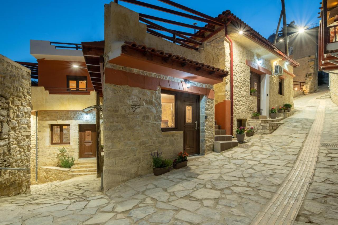Draganigo Luxury Stone Houses 40 Min From Matala Ano Moulia Eksteriør bilde