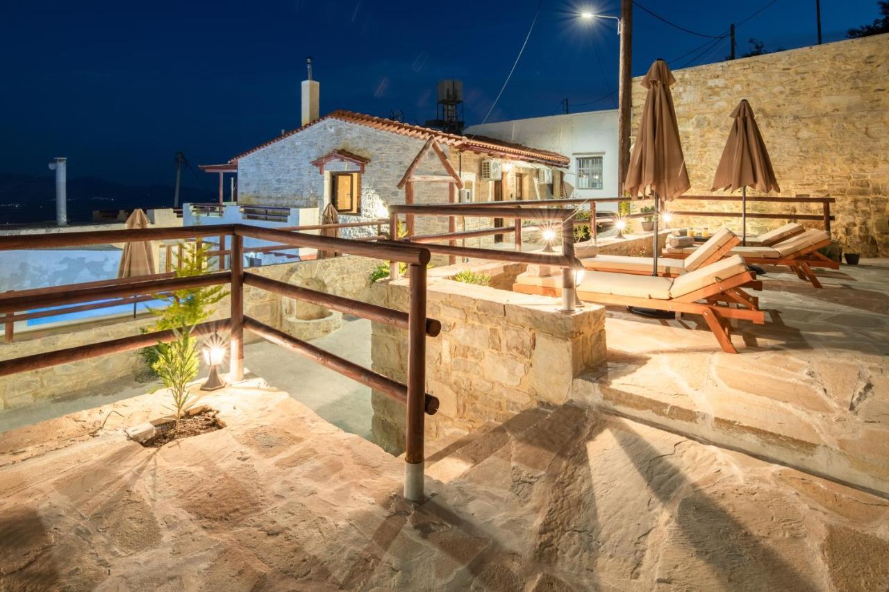 Draganigo Luxury Stone Houses 40 Min From Matala Ano Moulia Eksteriør bilde