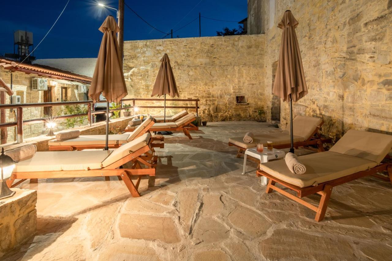 Draganigo Luxury Stone Houses 40 Min From Matala Ano Moulia Eksteriør bilde
