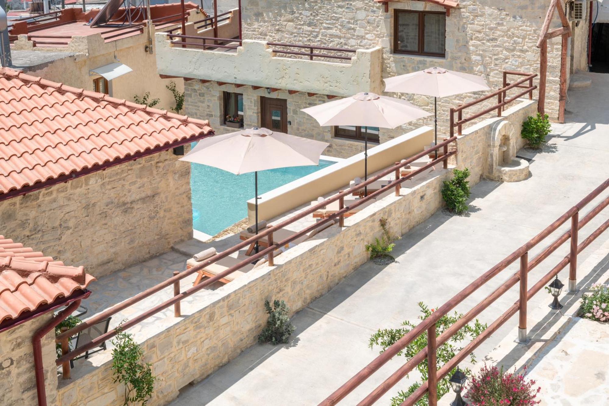 Draganigo Luxury Stone Houses 40 Min From Matala Ano Moulia Eksteriør bilde