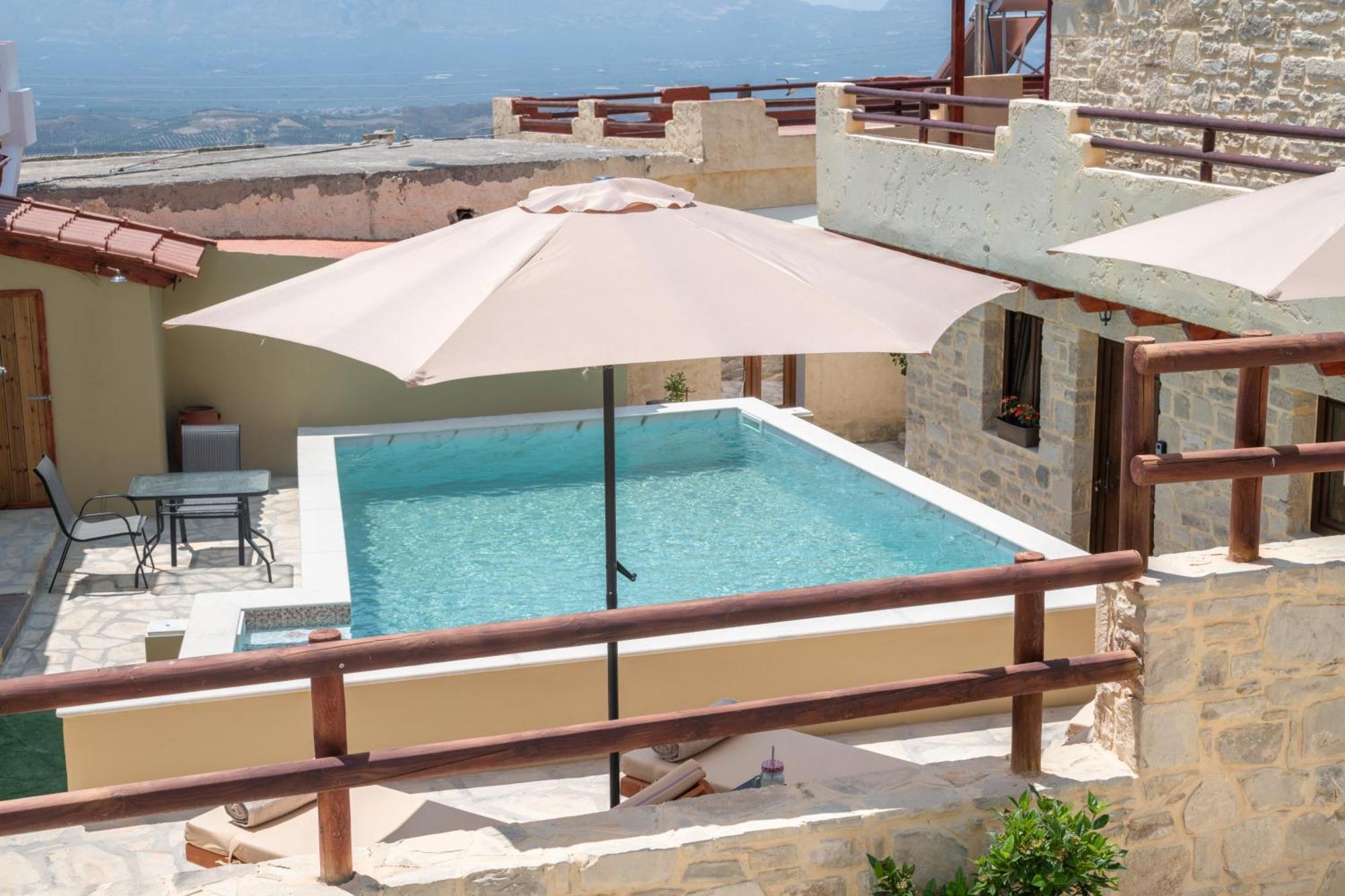 Draganigo Luxury Stone Houses 40 Min From Matala Ano Moulia Eksteriør bilde