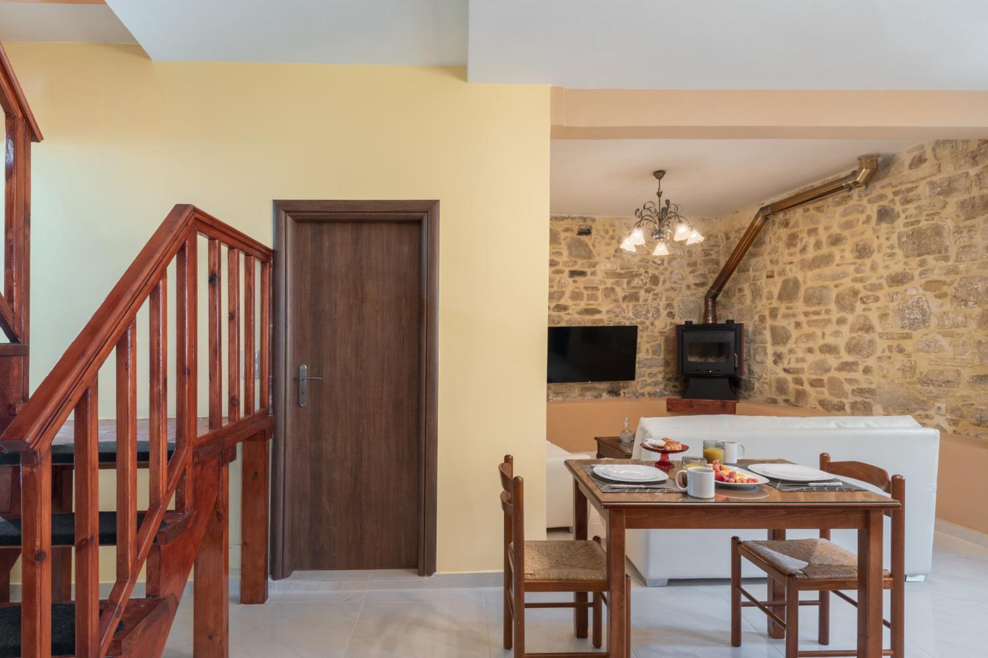 Draganigo Luxury Stone Houses 40 Min From Matala Ano Moulia Rom bilde