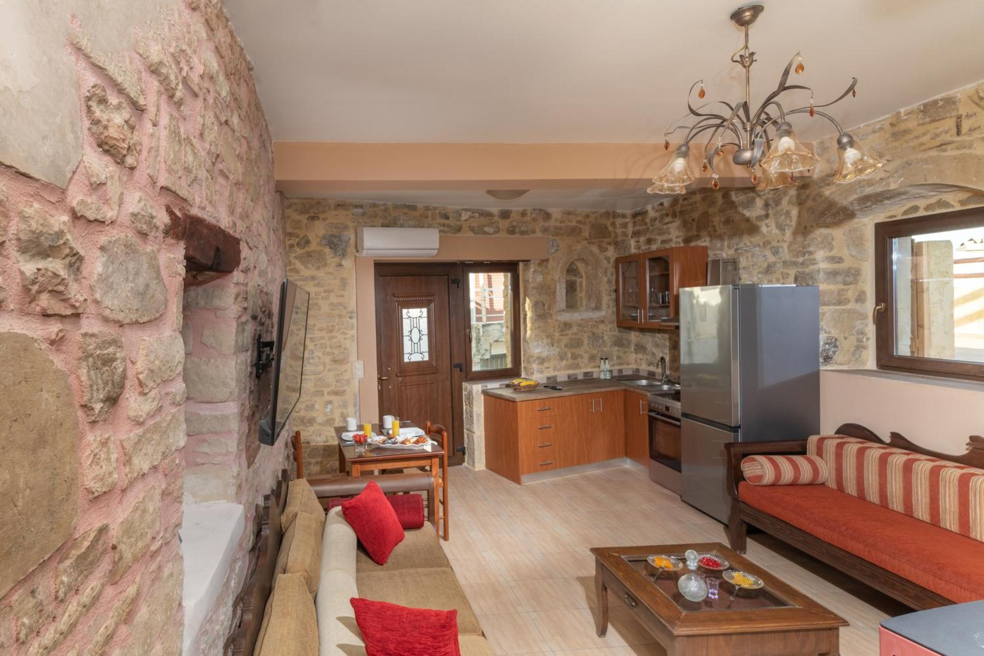 Draganigo Luxury Stone Houses 40 Min From Matala Ano Moulia Rom bilde
