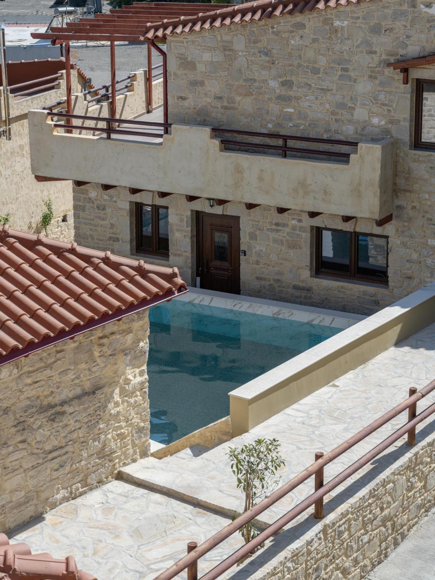 Draganigo Luxury Stone Houses 40 Min From Matala Ano Moulia Eksteriør bilde